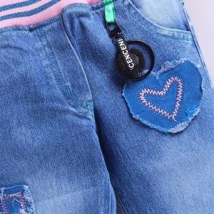 Baby Girls Regular Mid Rise Light Blue Jeans