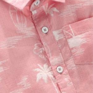 Boys Regular Fit Striped Spread Collar Casual Shirt