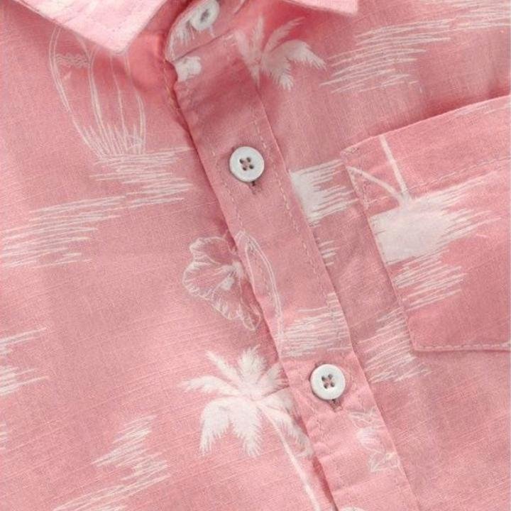 Boys Regular Fit Striped Spread Collar Casual Shirt