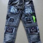 Boys Regular Mid Rise Dark Blue Jeans