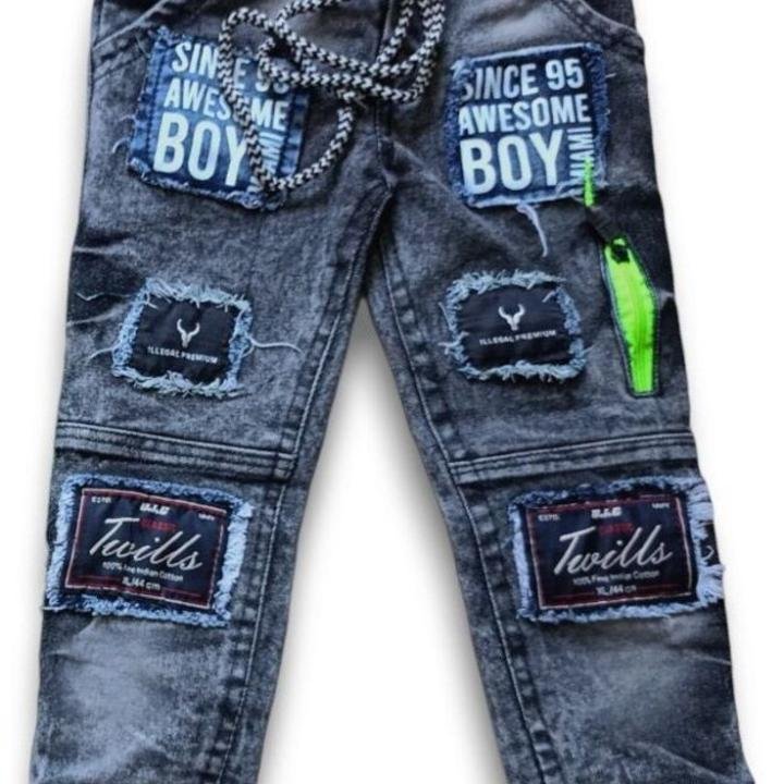 Boys Regular Mid Rise Dark Blue Jeans