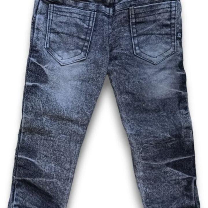 Boys Regular Mid Rise Dark Blue Jeans