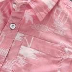 Boys Regular Fit Striped Spread Collar Casual Shirt