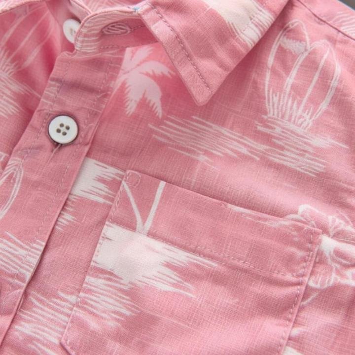 Boys Regular Fit Striped Spread Collar Casual Shirt